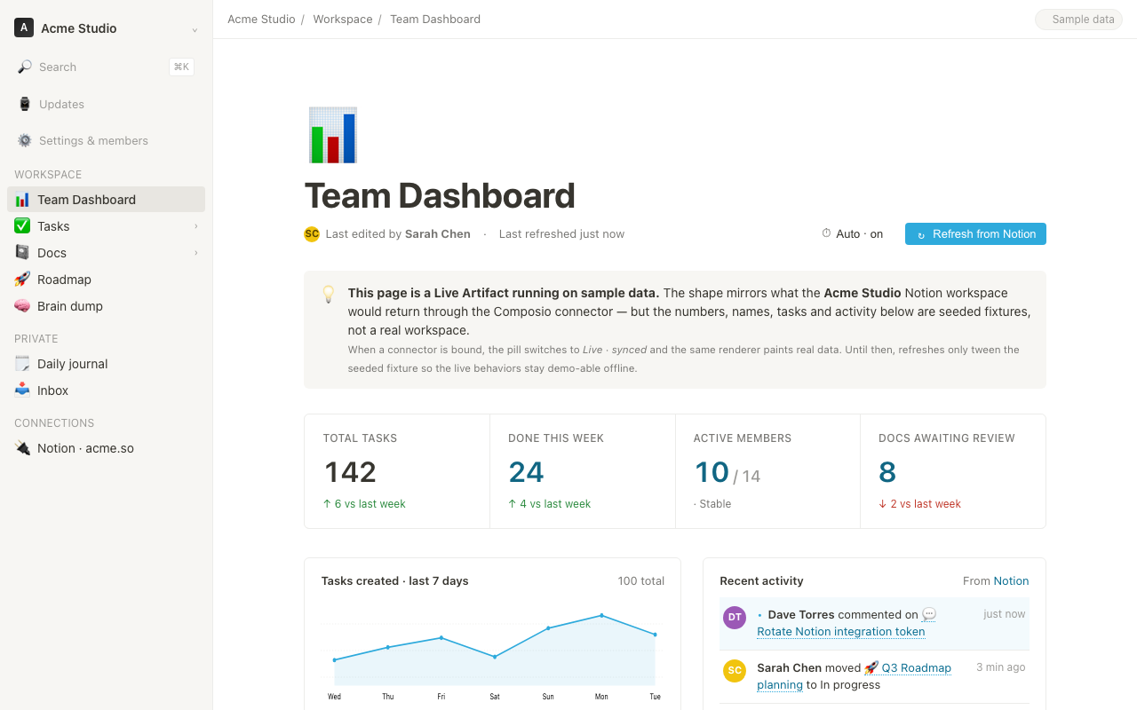 live-dashboard