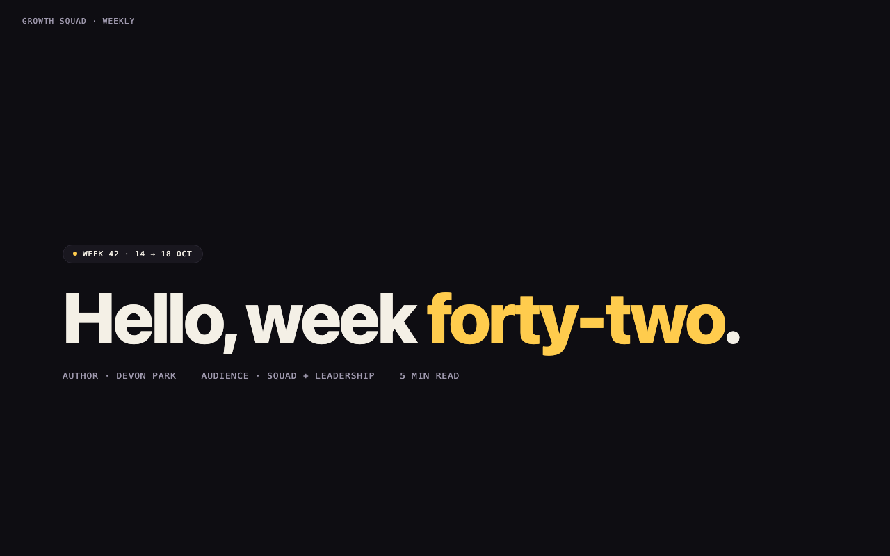 weekly-update